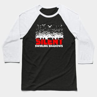 bats Halloween Gift Bats Swarm Gift Of Halloween Holiday Baseball T-Shirt